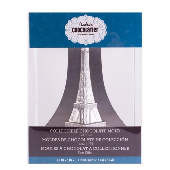 Chocomaker Chocolatier Eiffel Tower Collectible Chocolate Molds + Eat Me Stamp - Picture 3 of 8